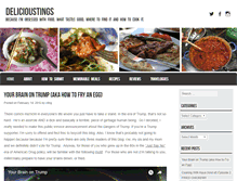 Tablet Screenshot of delicioustings.com